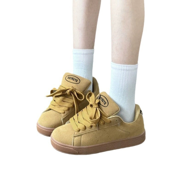 Damen Sneaker aus hochwertigem Wildleder mit weicher Dämpfung Drune
