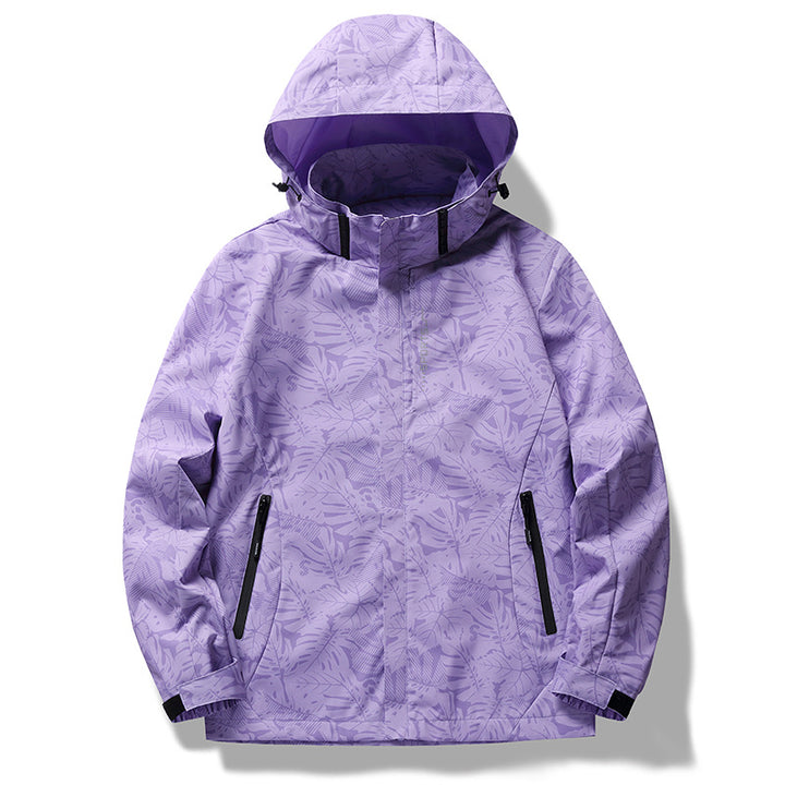 Herren Atmungsaktive Wind- und Wasserabweisende Outdoor-Jacke Drune