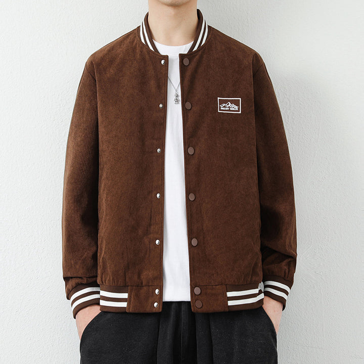 Herren stylische Cordjacke Drune