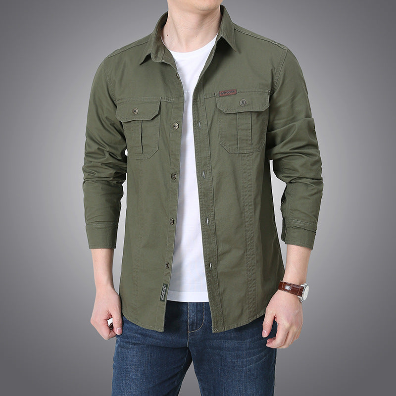 Herren Multifunktionales Utility-Hemd Drune