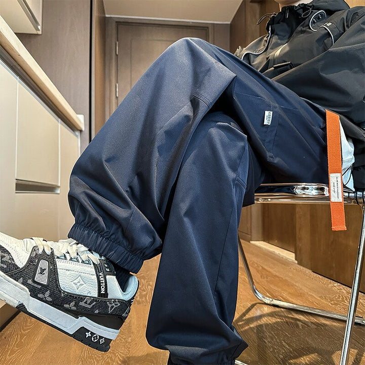 Herren Wasserabweisende Tech-Jogginghose mit elastischem Saum, Kordelzug und robusten Nähten Drune