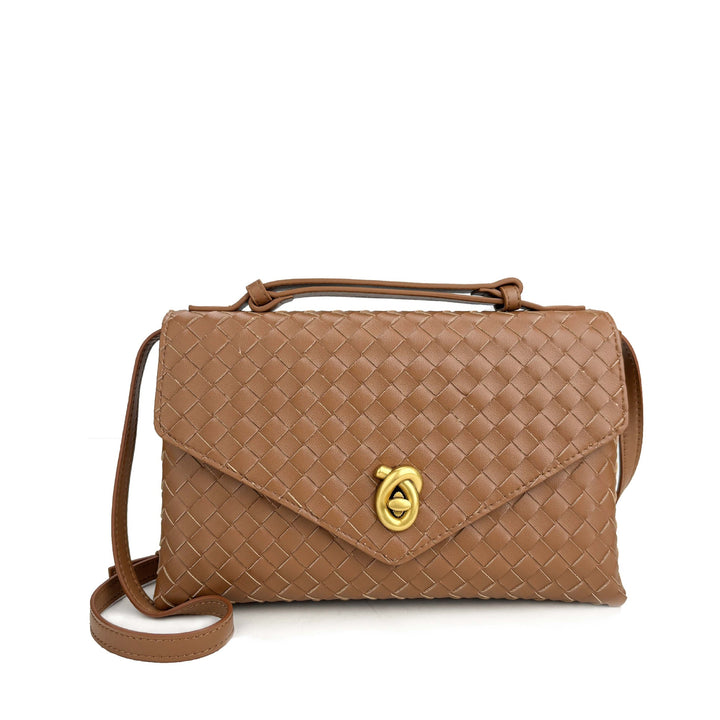 Damen Woven Abend Umhängetasche Drune