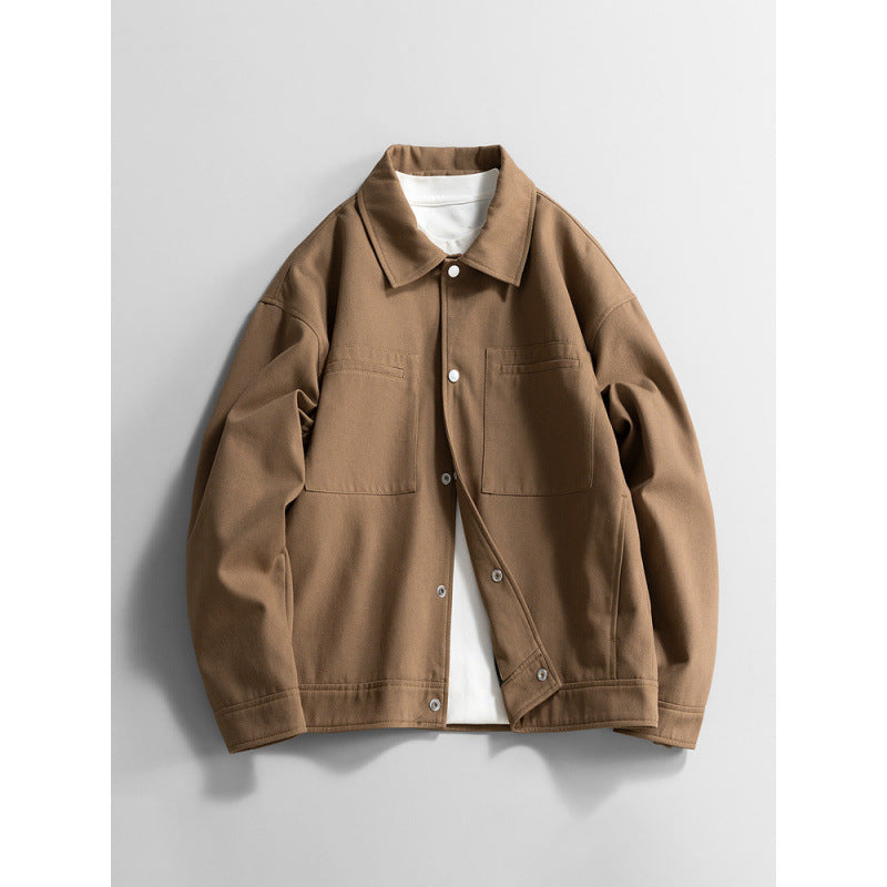 Herren Overshirt mit klassischen Brusttaschen Drune