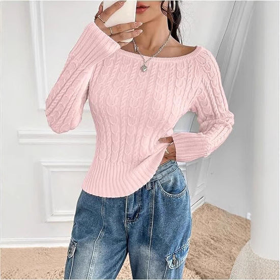 Damen Strickpullover Drune