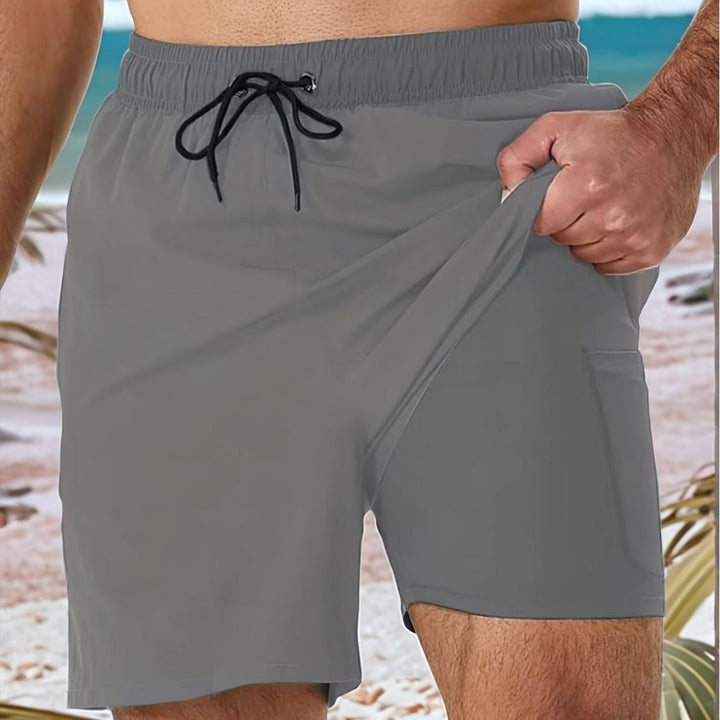 Herren Komfortable Badeshorts Drune