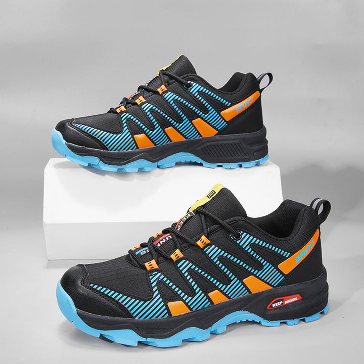 Herren robuste Trail‑Hybrid‑Sneaker mit verstärkter Zehenkappe und griffiger Offroad‑Profilsohle Drune