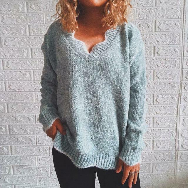 Drune | Lässig Geschnittener Pullover für Damen