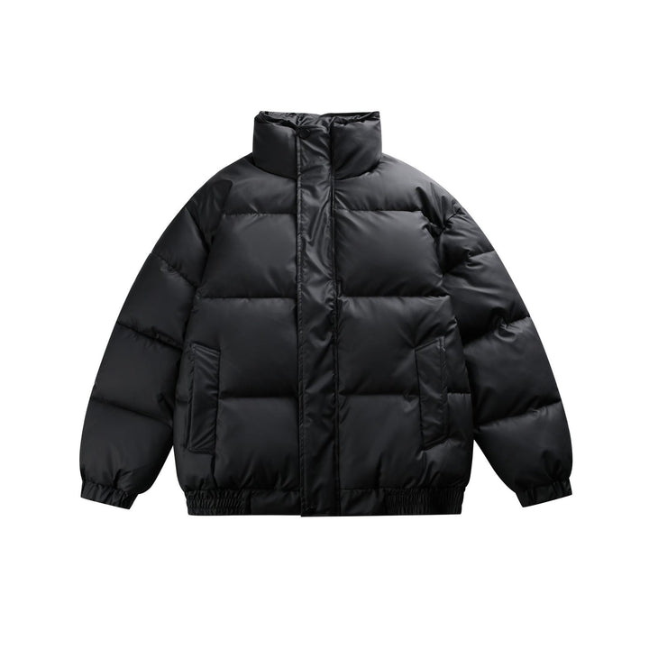 Damen Gefütterte Oversize-Steppjacke mit hohem Stehkragen Drune