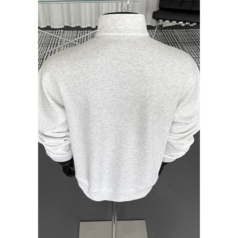 Herren Sportliches Zip-Sweatshirt mit modernem Schnitt Drune