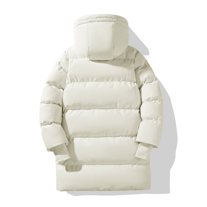 Damen Lange Daunenjacke Drune