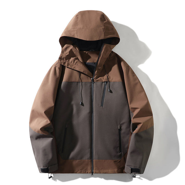 Damen technische Allwetterjacke mit vielseitigem Kapuzendesign und verstellbaren Belüftungsöffnungen Drune