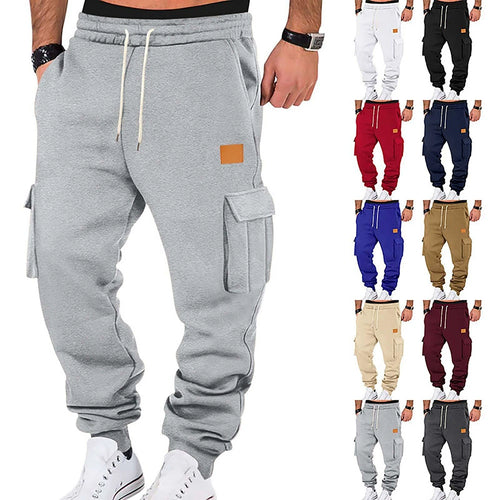 Herren Cargo-Jogginghose mit elastischem Bund und praktischen Taschen Drune