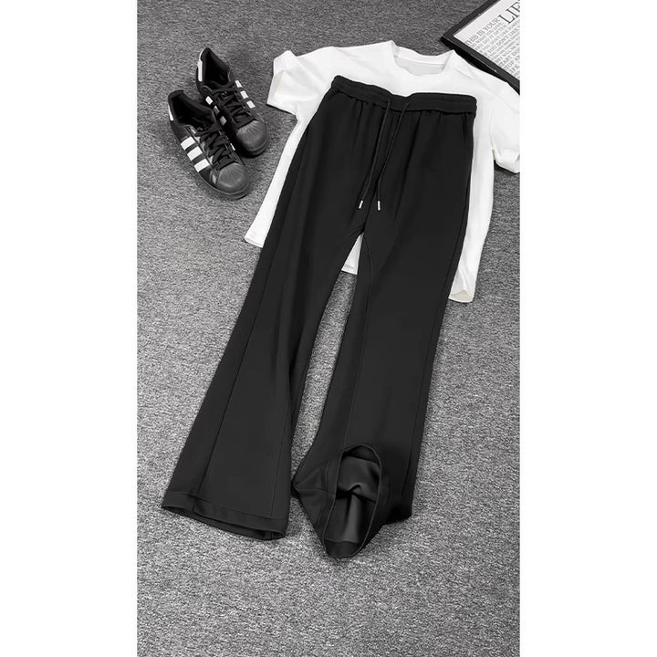 Damen Bequeme und elegante Flared Lounge-Hose Drune