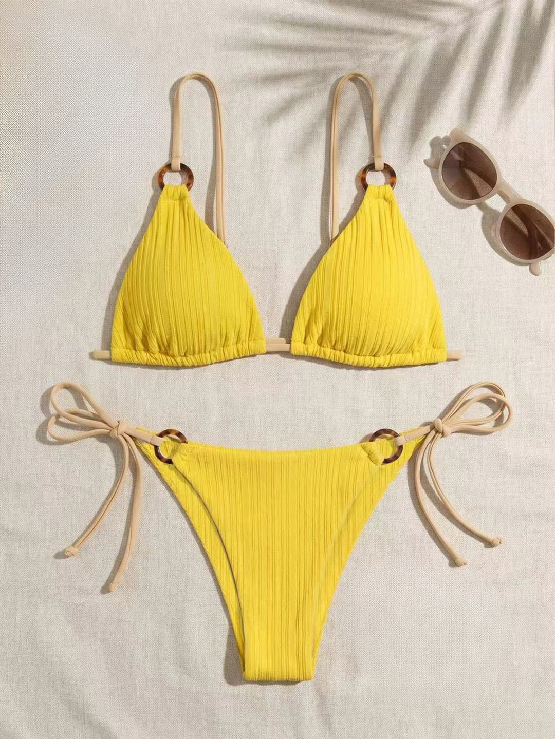 Damen Dreiecksbikini mit verstellbarem Träger Drune