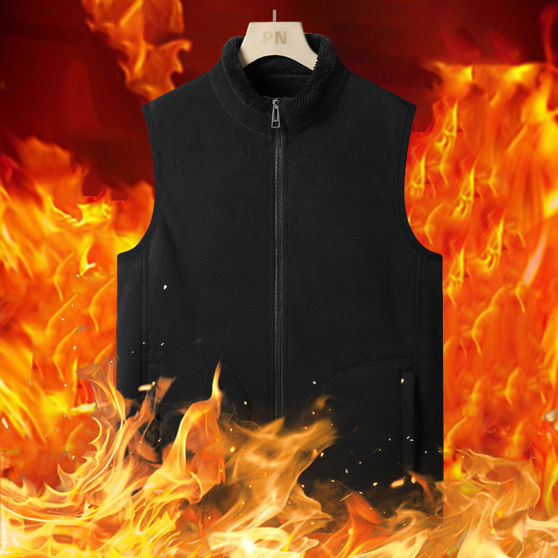 Herren Fleece-Weste Drune