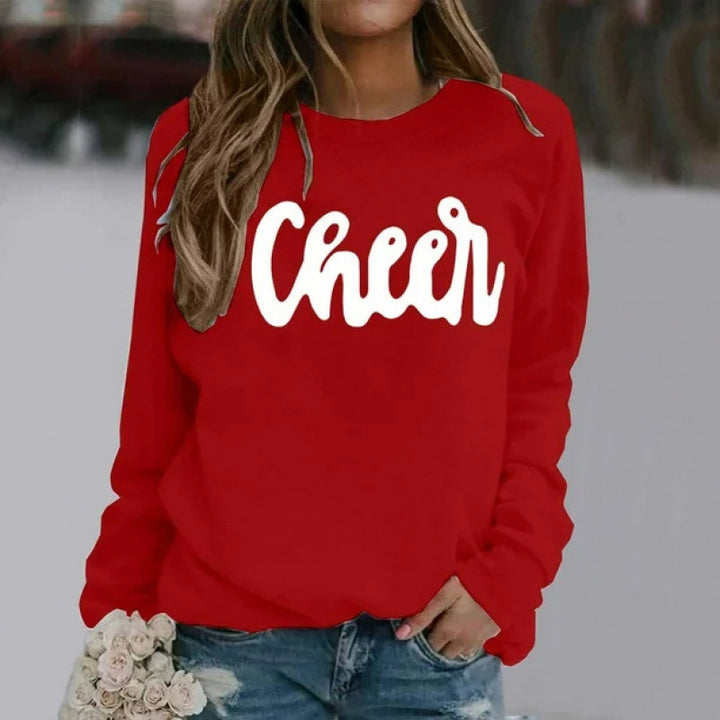 Damen Sweatshirt mit originellem Schriftzug Drune