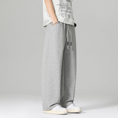 Herren Weitgeschnittene Sporthose mit elastischem Bund  1788279773