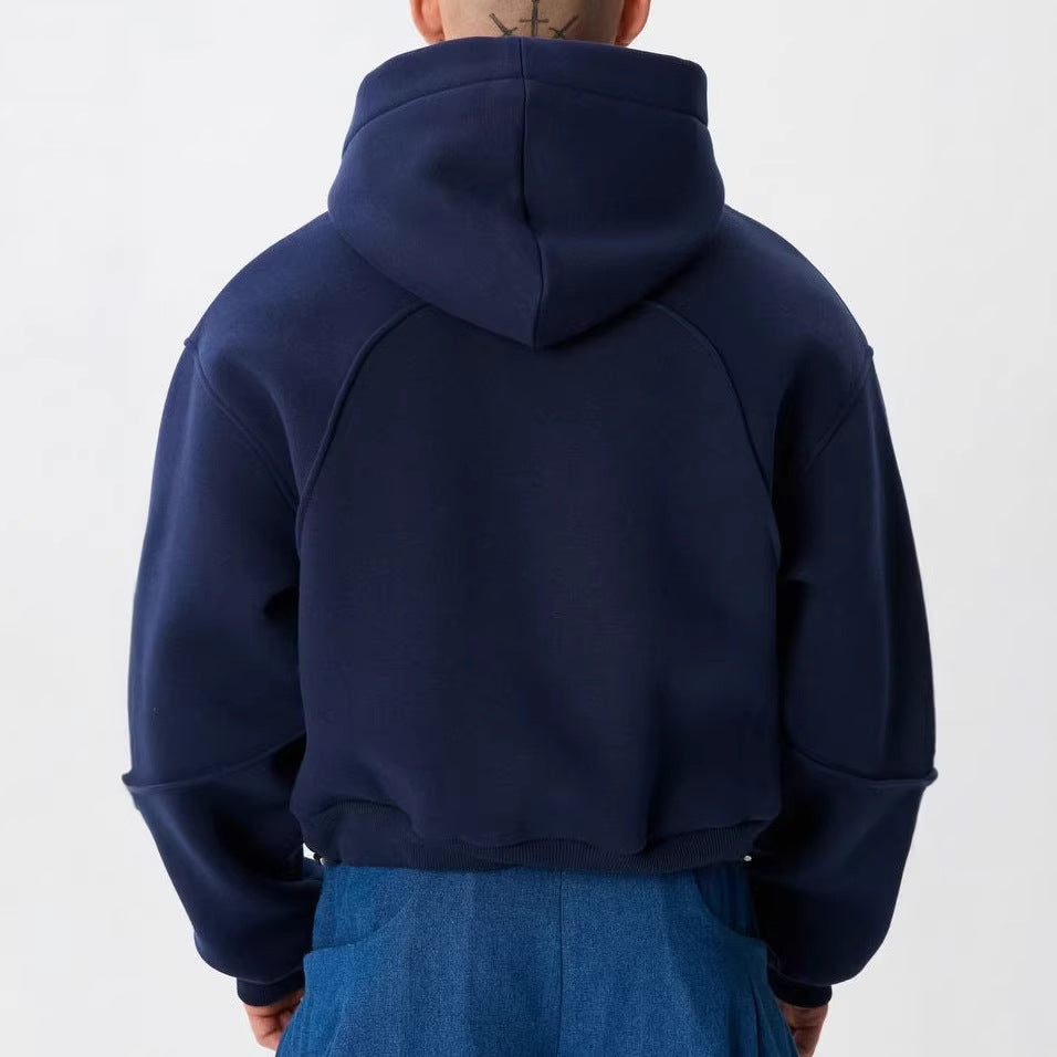 Damen Modischer Zip-Hoodie mit Oversized Schnitt