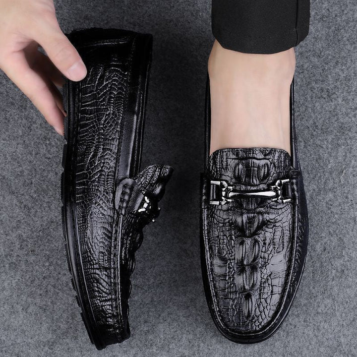 Herren Elegante Mokassins aus hochwertigem Leder mit modischem Detail Drune