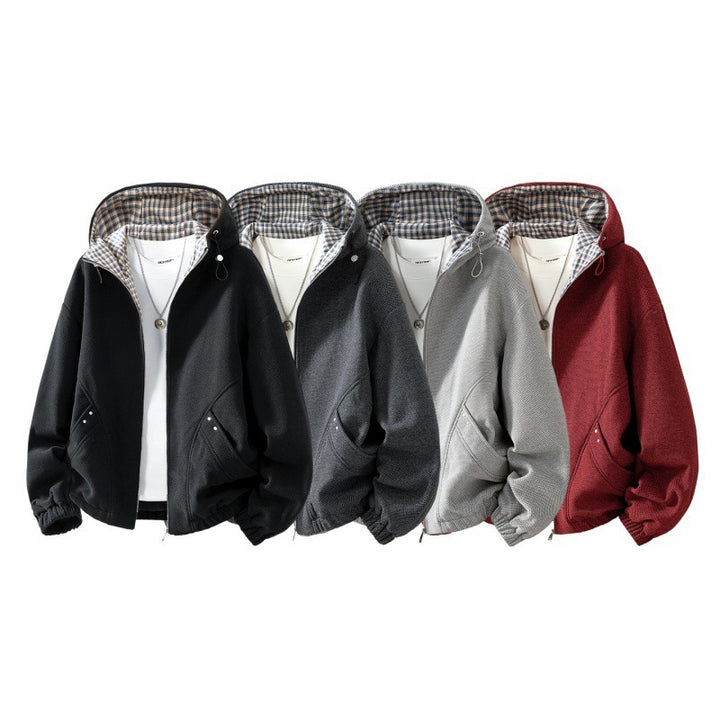 Damen Stylische Übergangsjacke mit Fleecefutter Drune