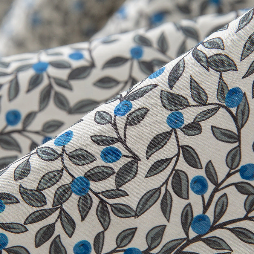 Damen Midirock mit Plissée‑Optik, gerafftem Bund und floralem Print Drune