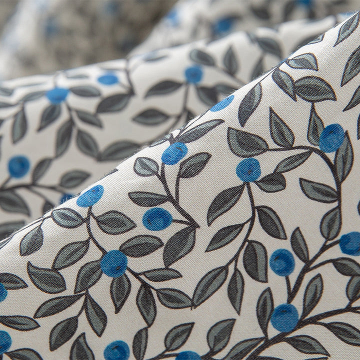 Damen Midirock mit Plissée‑Optik, gerafftem Bund und floralem Print Drune
