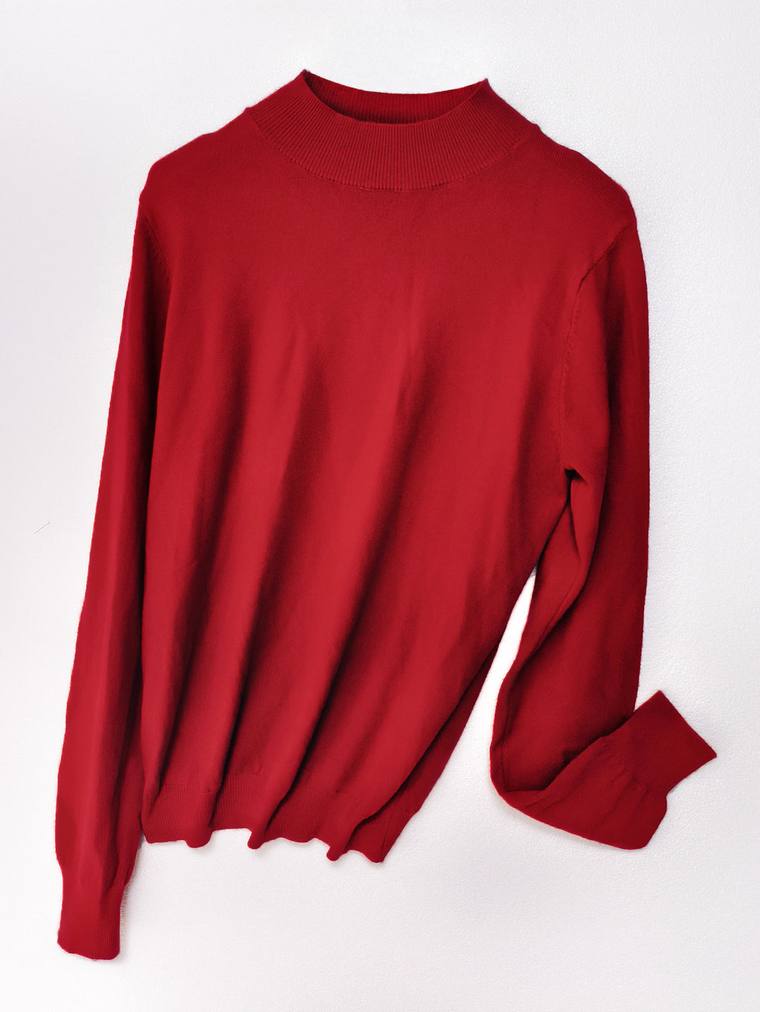 Damen kuscheliger Rollkragenpullover Drune