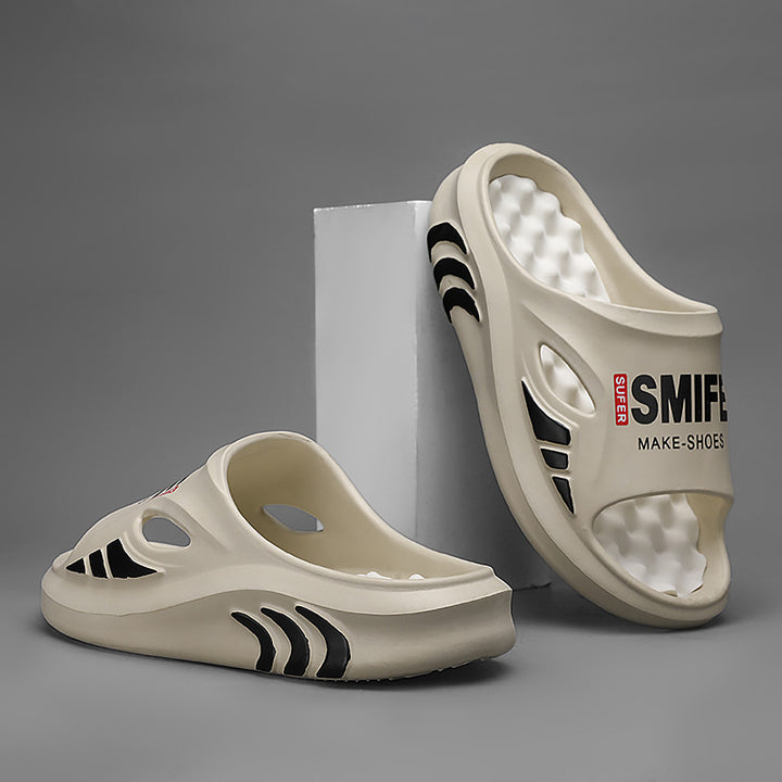 Herren Wellness-Badesandalen mit ergonomischem Design und Massagefunktion Drune