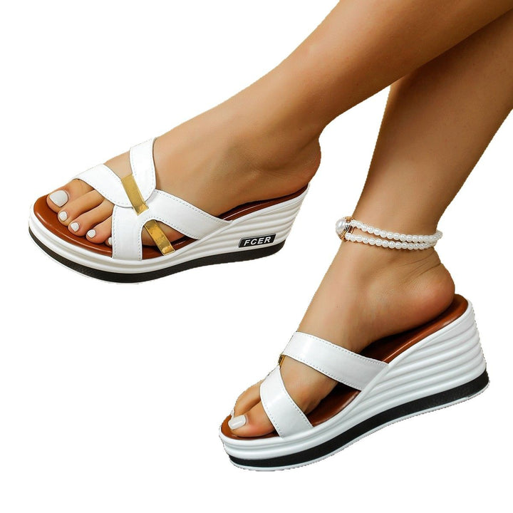 Damen modische Plateau-Sandalen Drune