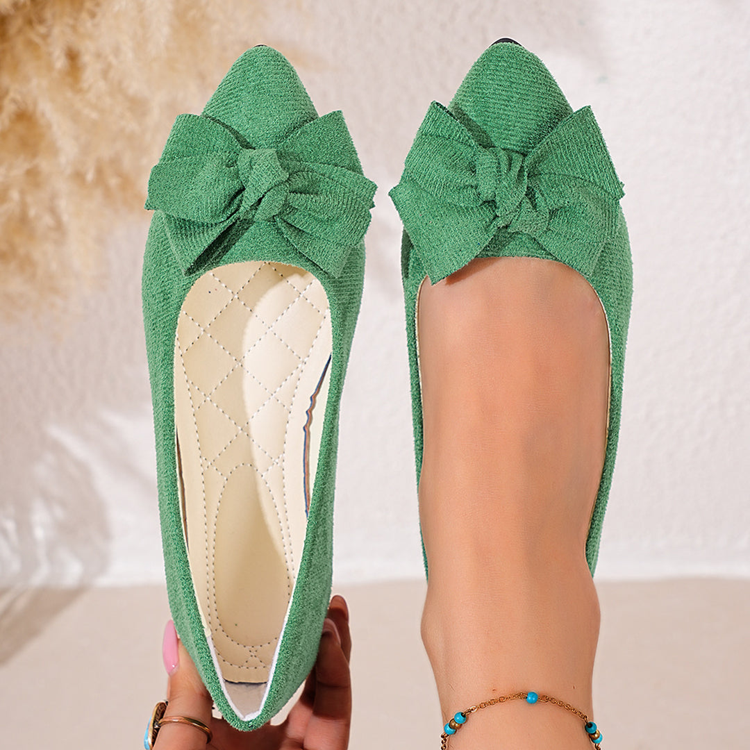 Drune | Damen Komfortable & Stilvolle Freizeitslipper Mit Schleife