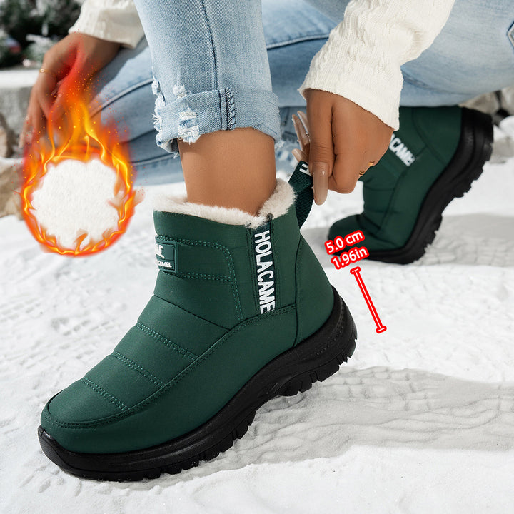 Damen Winterstiefel mit warmem Futter Drune