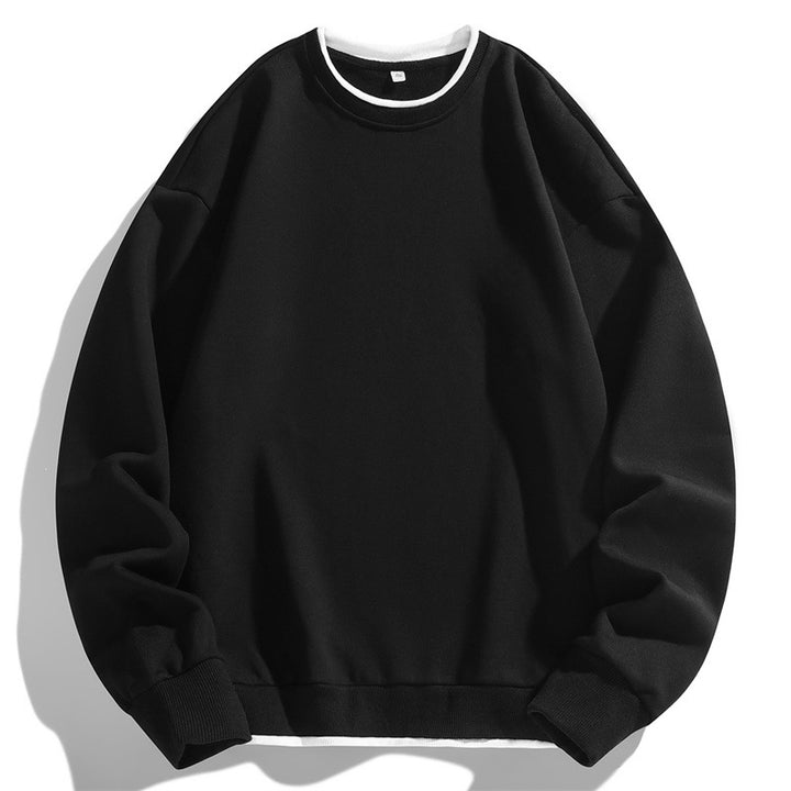 Herren Bequemer Oversized Sweatshirt Drune