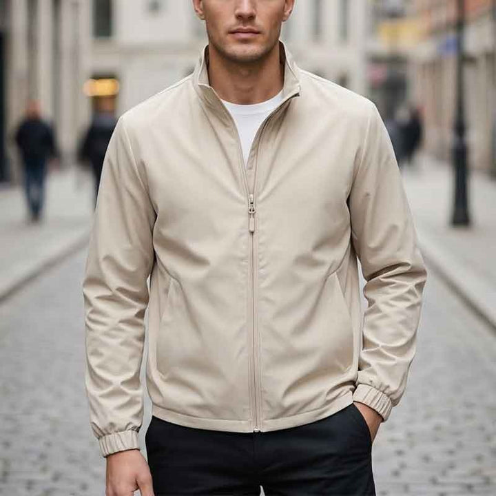 Herren Atmungsaktive Übergangsjacke mit praktischem Stehkragen Drune