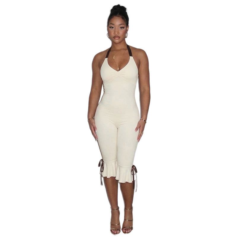 Damen stilvolle Jumpsuit Drune