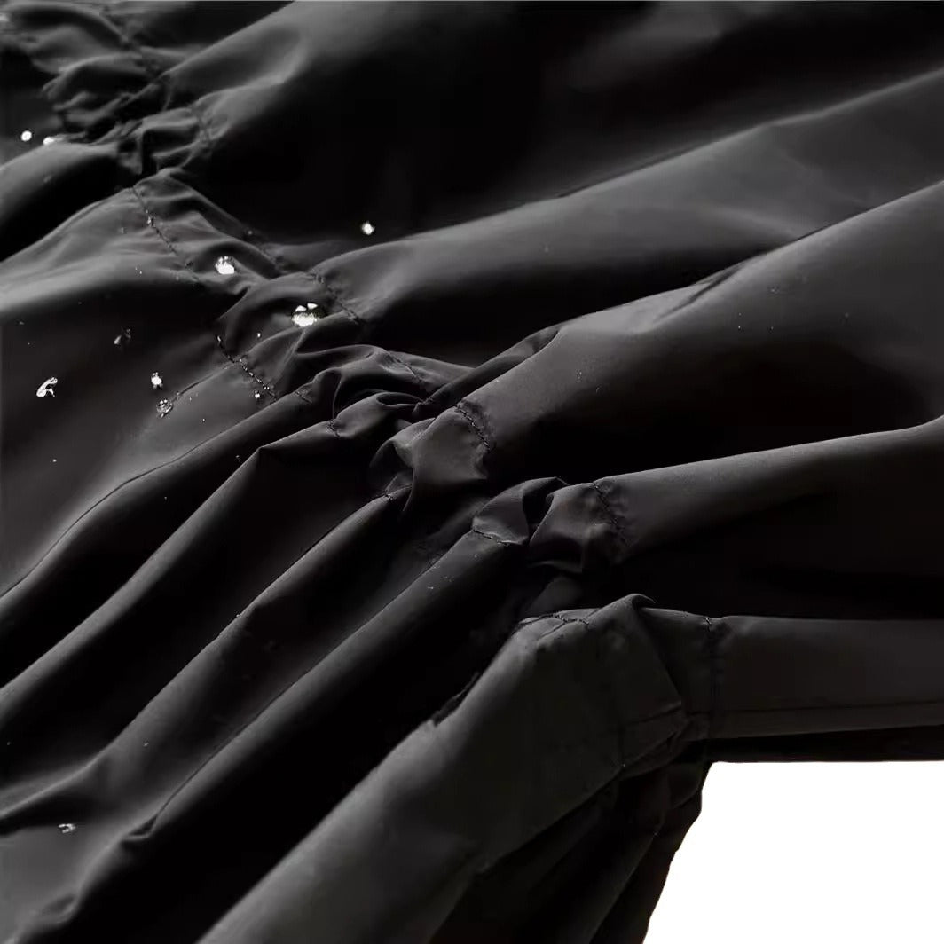 Damen Modische Übergangsjacke mit verstellbarem Bund Drune