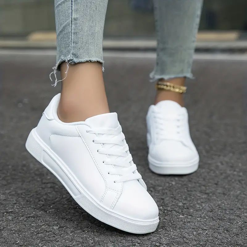Damen nan minimalistische Sneaker im veganen Lederlook mit gepolsterter Komfortsohle Drune