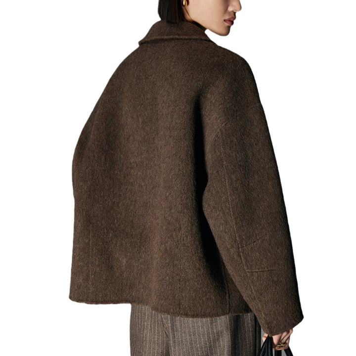 Damen Stilvolle Wolljacke Drune