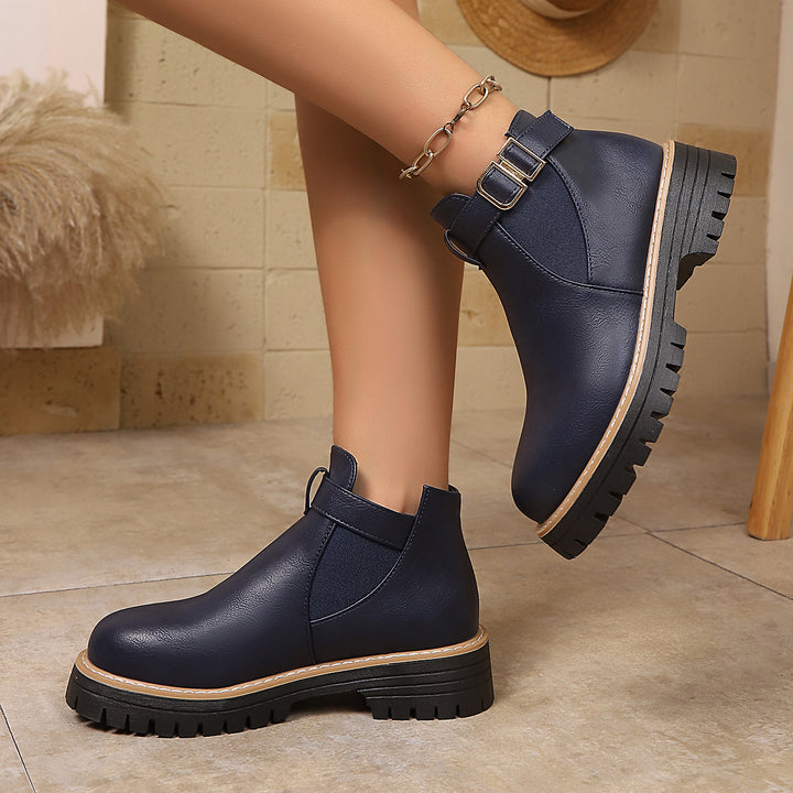 Damen Trendige Chelsea Boots Drune