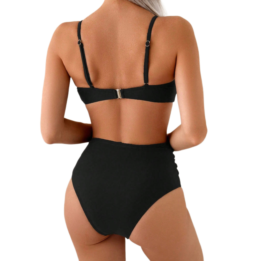 Damen Push-Up Bikini mit eleganten Details Drune