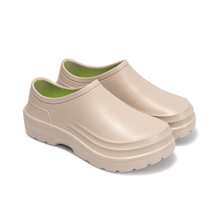 Damen Komfortable rutschfeste Clogs Drune
