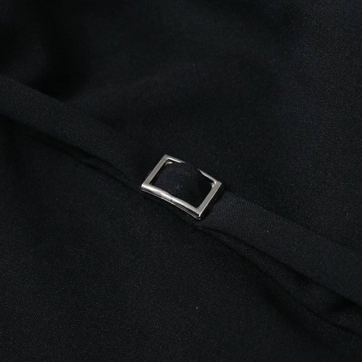 Damen elegantes Neckholder-Oberteil mit raffiniertem Knoten-Detail Drune