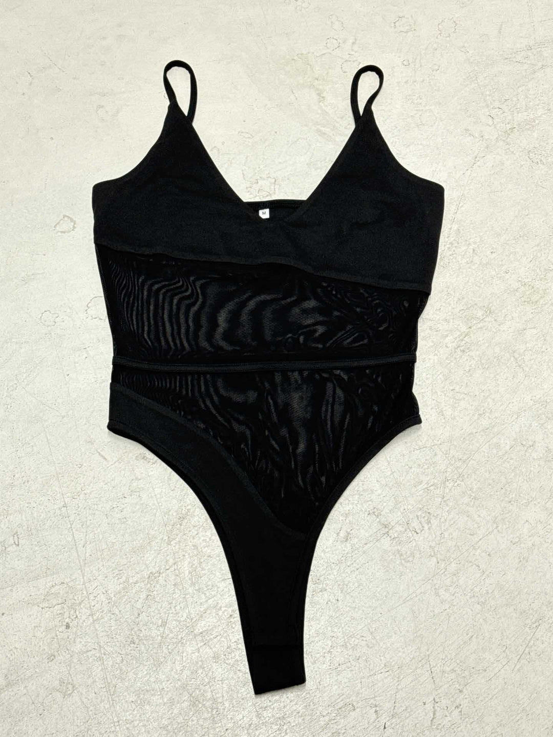 Damen Body mit eleganter Spitzen-Detailierung Drune