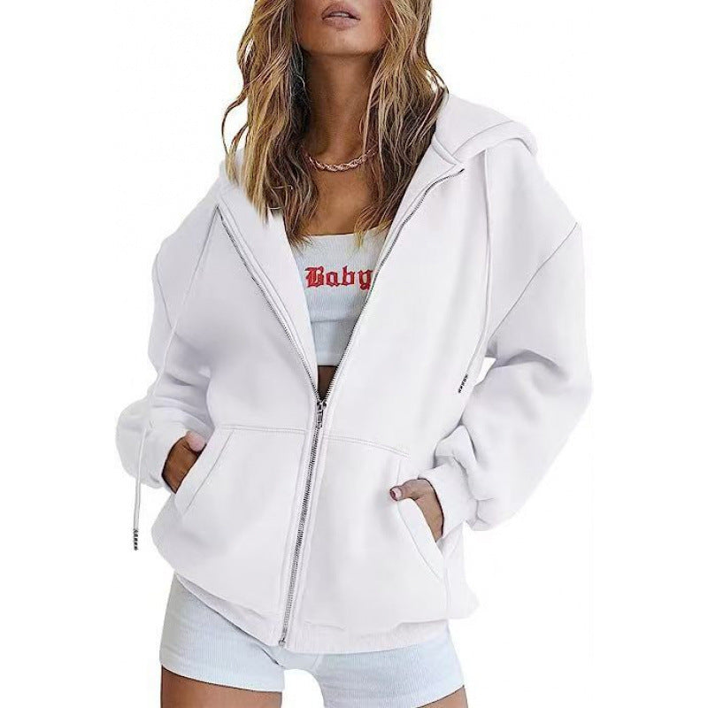 Damen Oversized Kapuzenjacke Drune