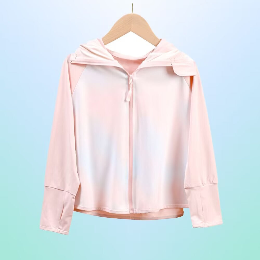 Damen atmungsaktive und wasserabweisende Sportjacke mit Kapuze Drune