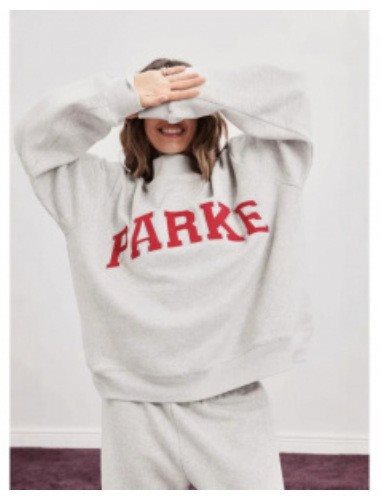 Damen Gemütliches Freizeit-Set mit Oversize kurz geschnittenem Sweatshirt und elastischen Baumwoll-Shorts Drune