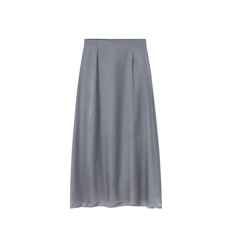 Damen Elegante Midi-Rock Drune