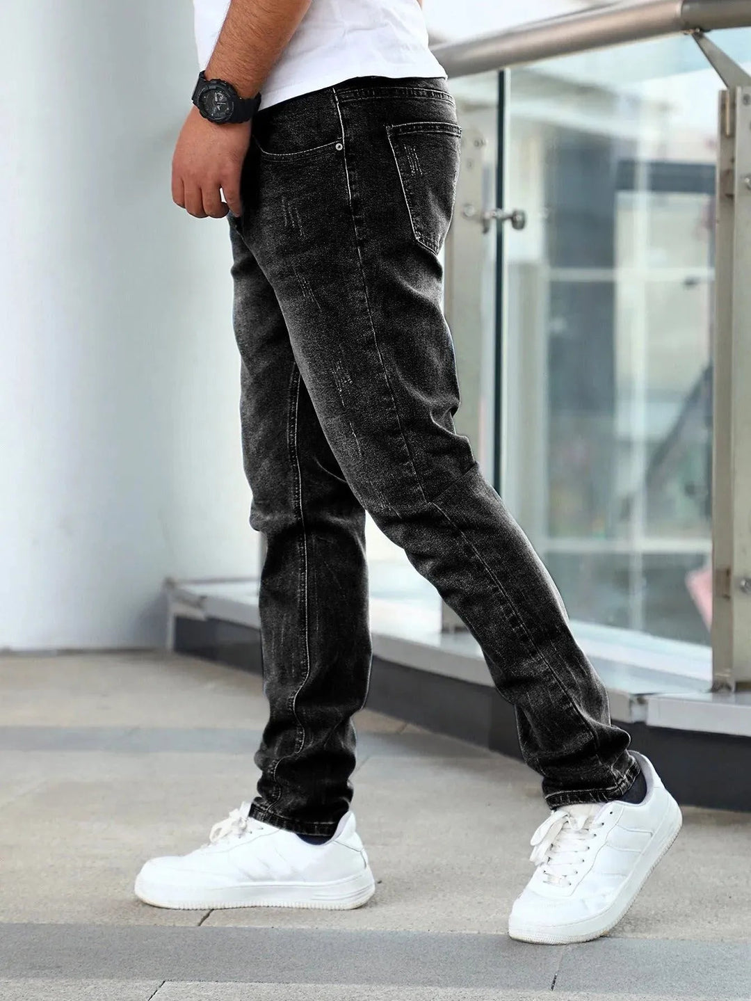 Drune | Herrenjeans Stretch-Skinny