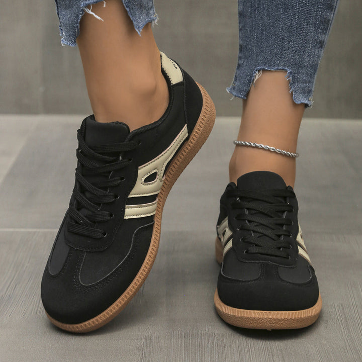 Damen Sportliche Schnürschuhe Drune