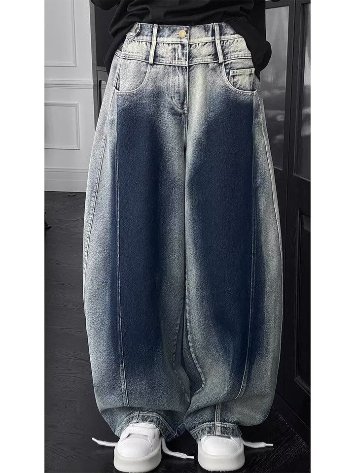 Damen Bequeme und stylische Baggy-Jeans Drune