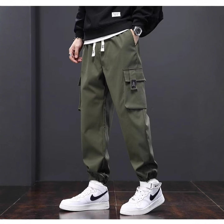 Herren Cargo-Jogginghose mit praktischen Seitentaschen Drune